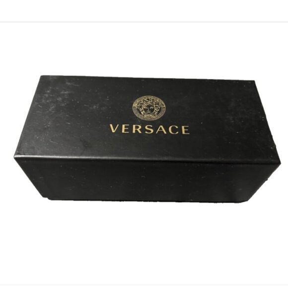 Versace VE4361F Women\'s Black Square Sunglasses Gold Medusa main image 5
